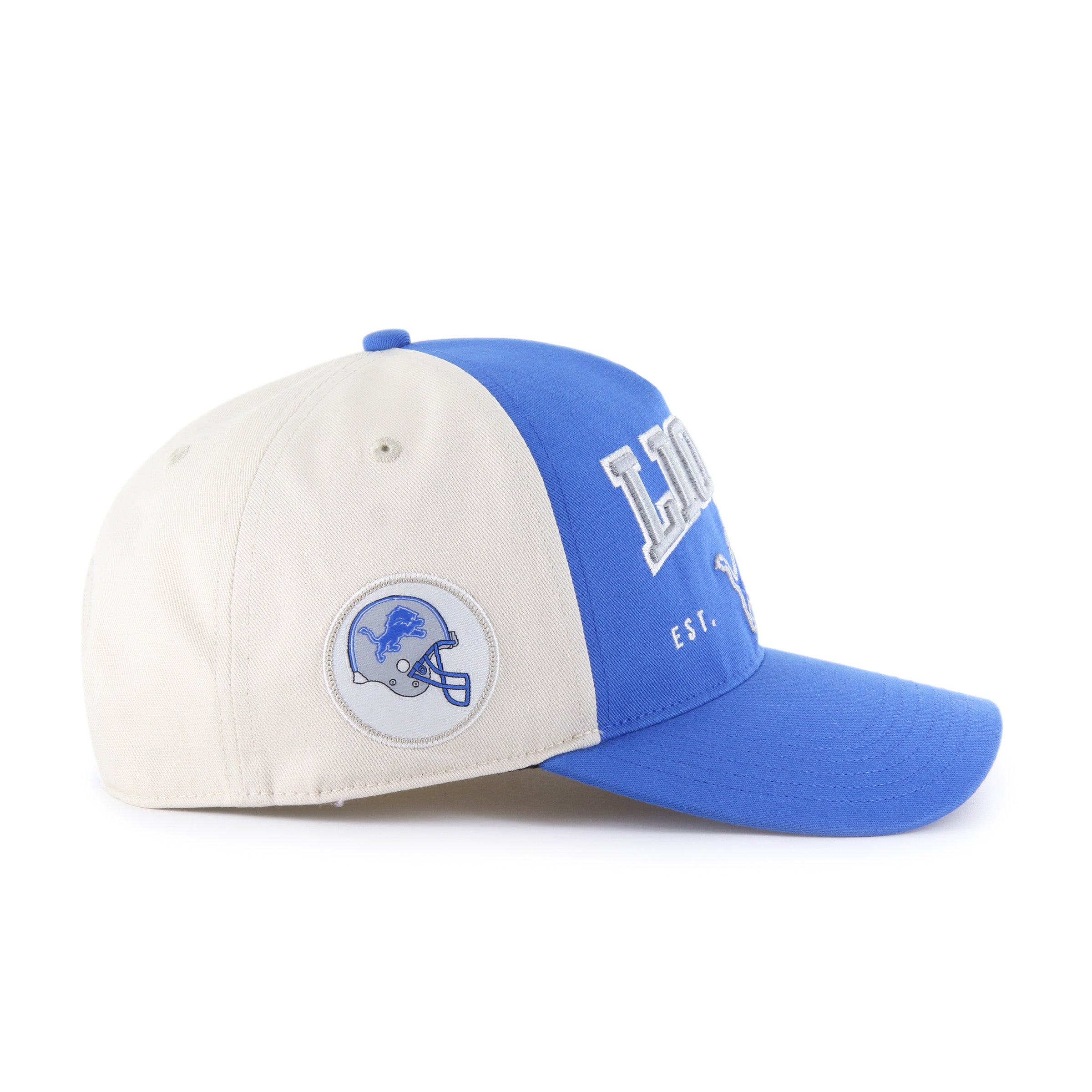 DETROIT LIONS HARD HAT '47 HITCH RF RELAXED FIT BLUE RAZ