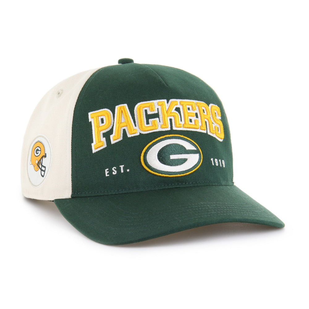 GREEN BAY PACKERS HARD HAT '47 HITCH RF RELAXED FIT DARK GREEN