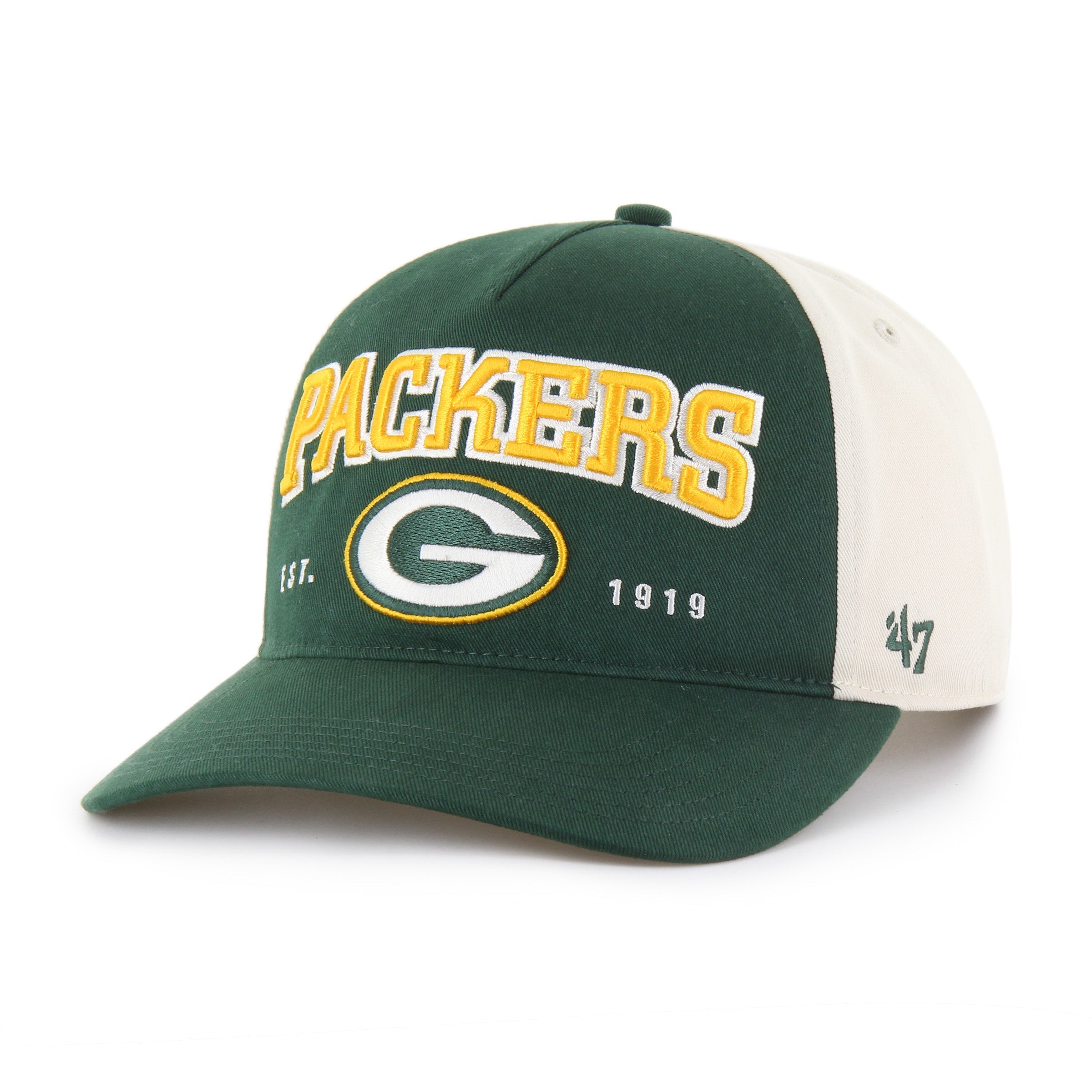 GREEN BAY PACKERS HARD HAT '47 HITCH RF RELAXED FIT DARK GREEN