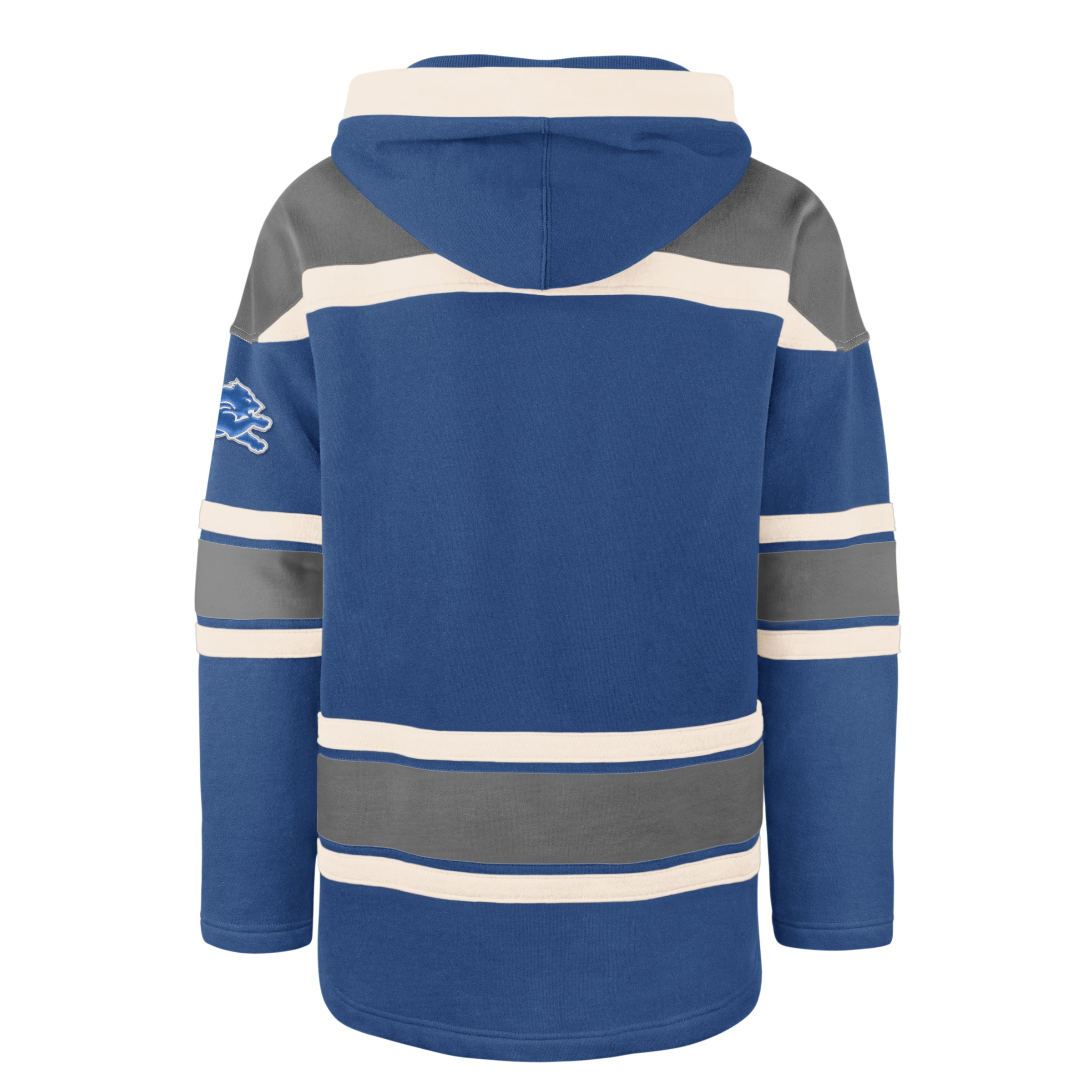 DETROIT LIONS FIRST DOWN '47 SUPERIOR LACER HOOD BLUE RAZ