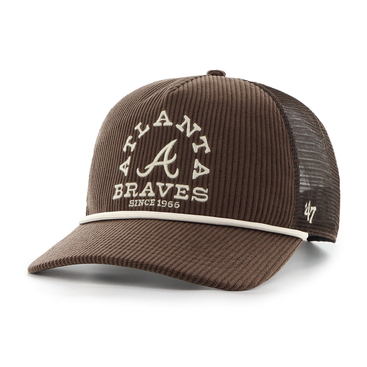 ATLANTA BRAVES RANCHURRO MESH '47 HITCH BROWN