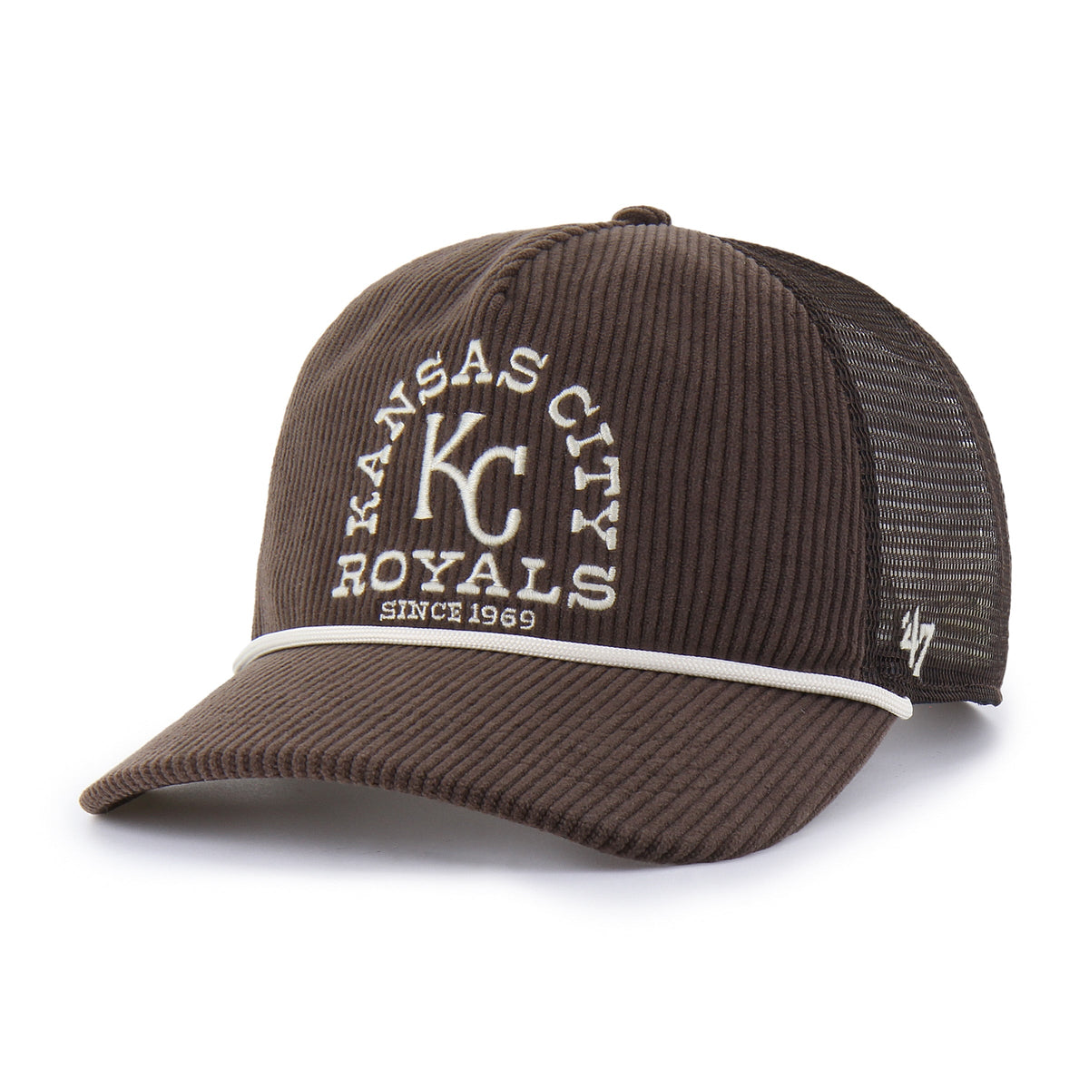 KANSAS CITY ROYALS RANCHURRO MESH '47 HITCH BROWN