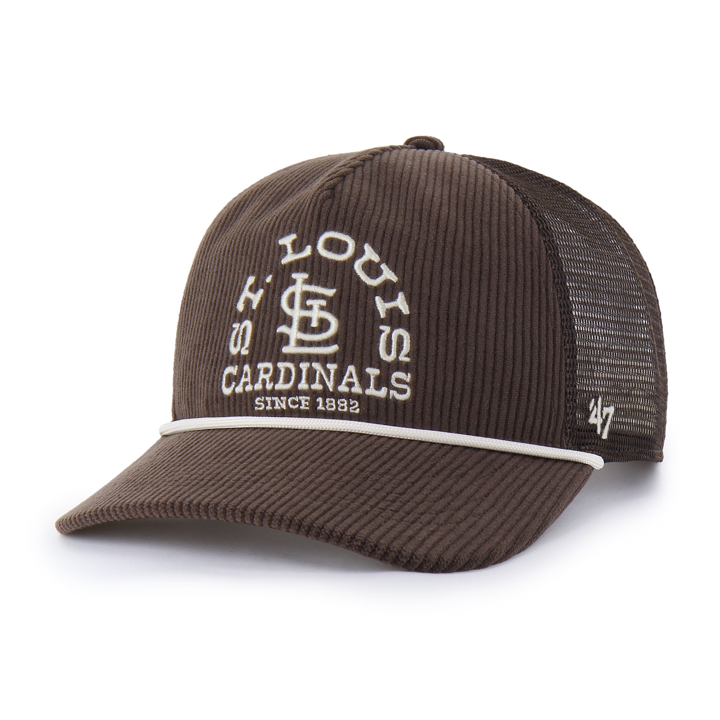 ST. LOUIS CARDINALS RANCHURRO MESH '47 HITCH BROWN