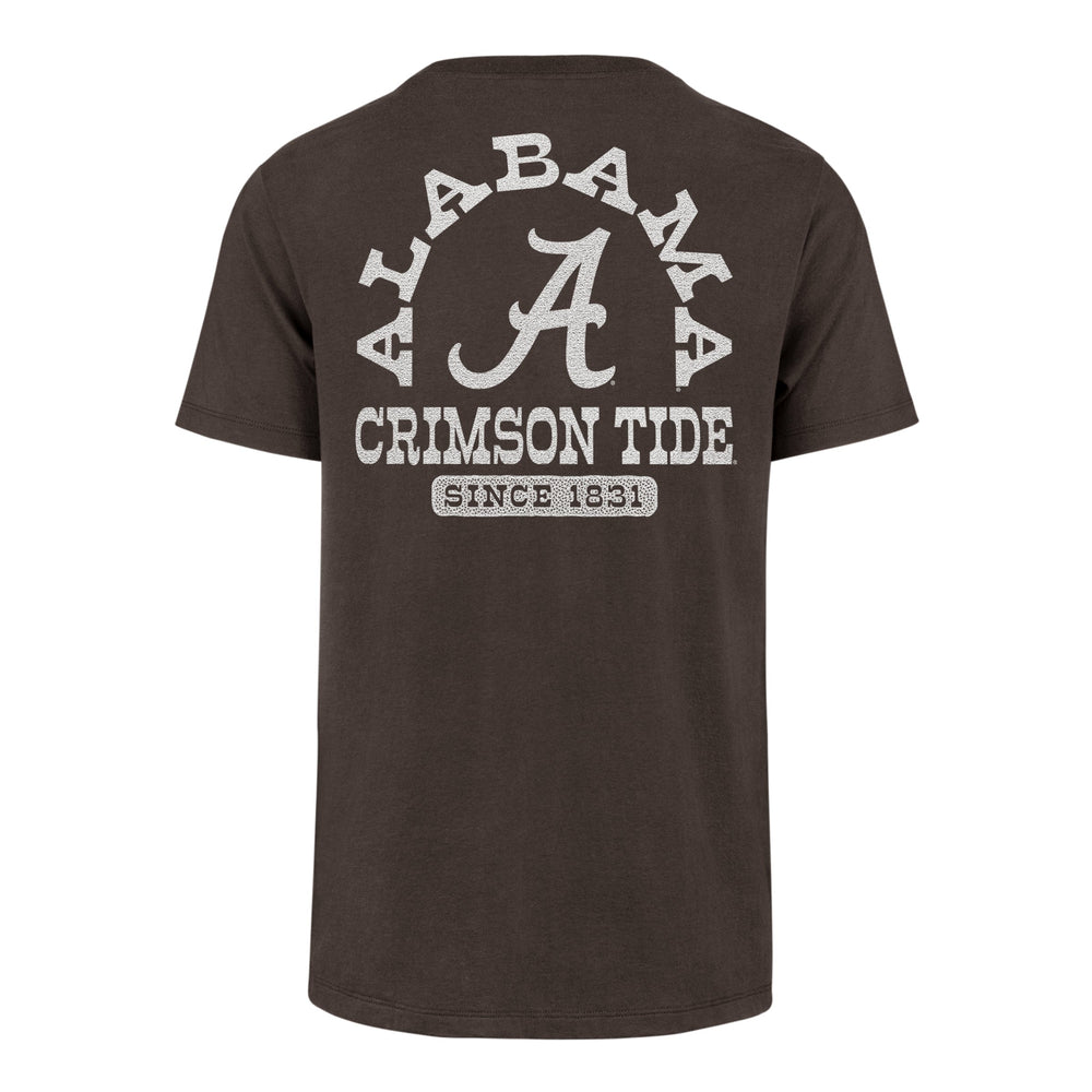 ALABAMA CRIMSON TIDE BACK CANYON '47 FRANKLIN TEE ESPRESSO