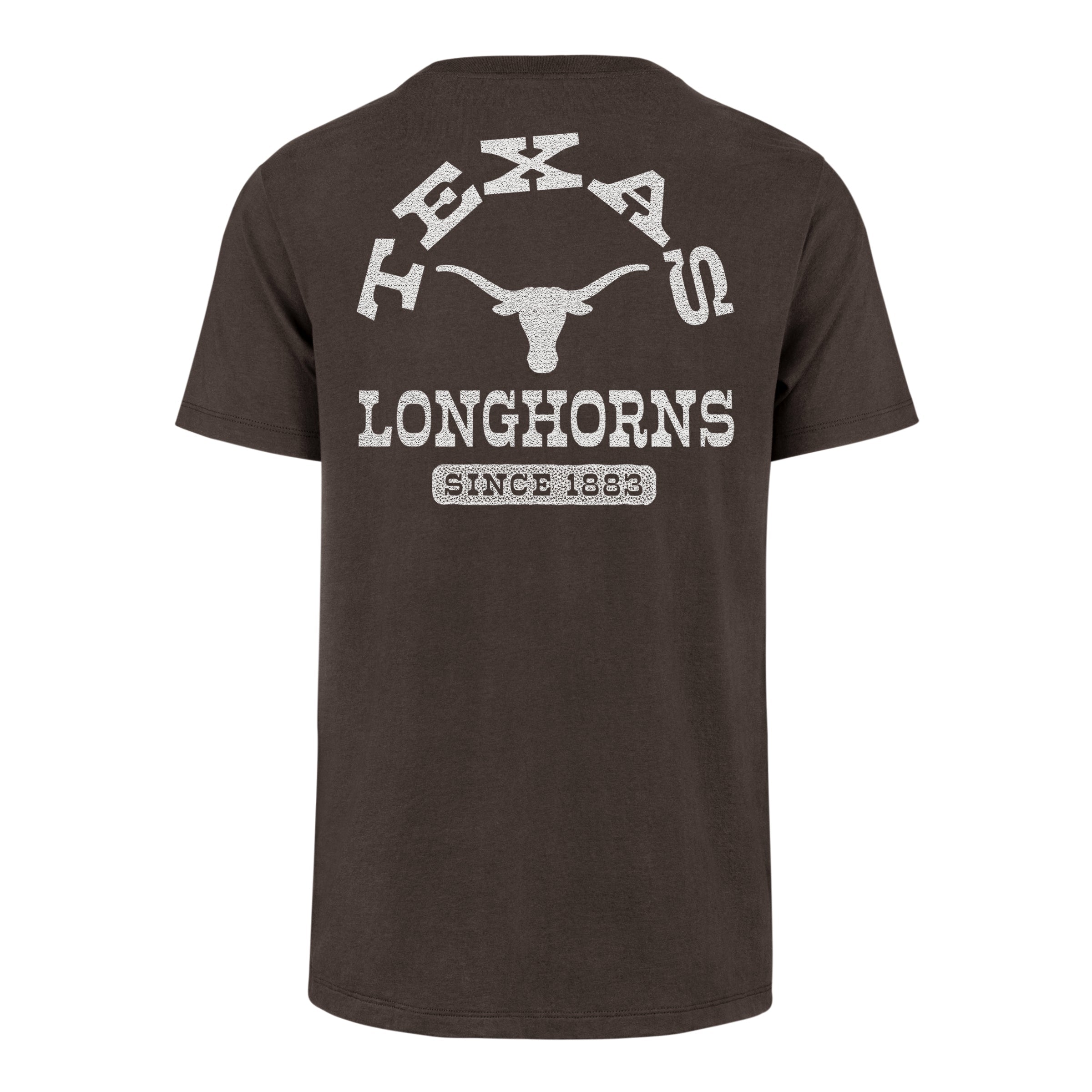 TEXAS LONGHORNS BACK CANYON '47 FRANKLIN TEE ESPRESSO
