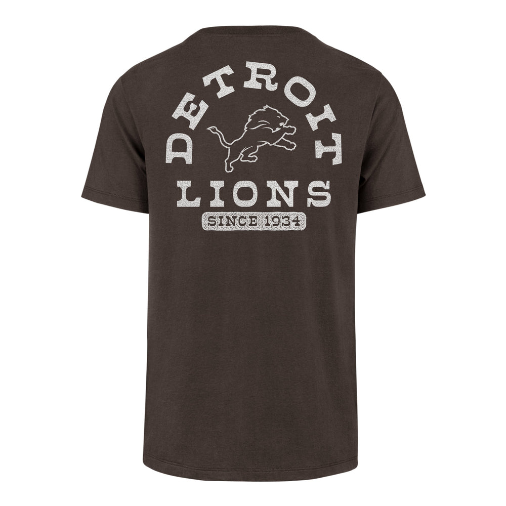 DETROIT LIONS BACK CANYON '47 FRANKLIN TEE ESPRESSO
