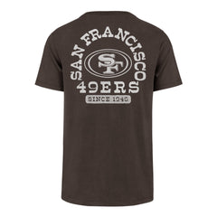 SAN FRANCISCO 49ERS BACK CANYON '47 FRANKLIN TEE ESPRESSO
