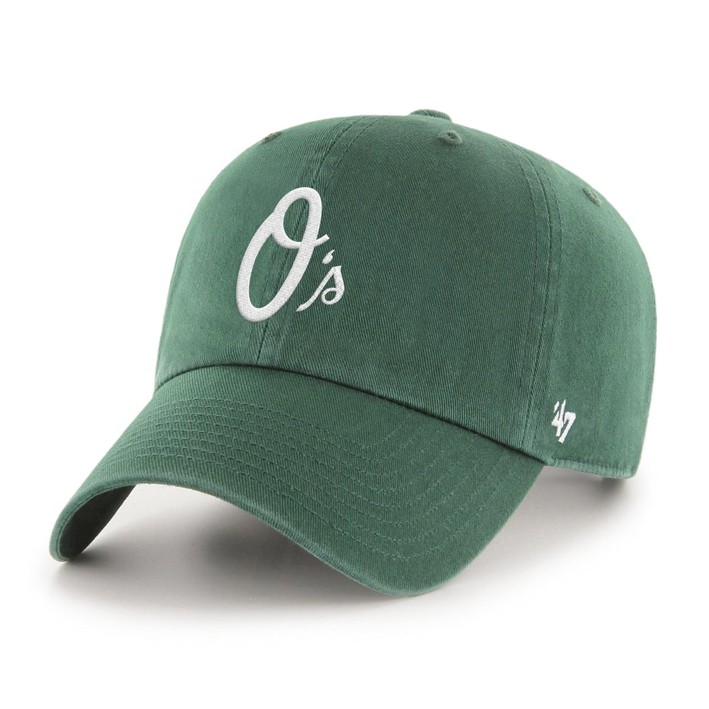 BALTIMORE ORIOLES '47 CLEAN UP DARK GREEN