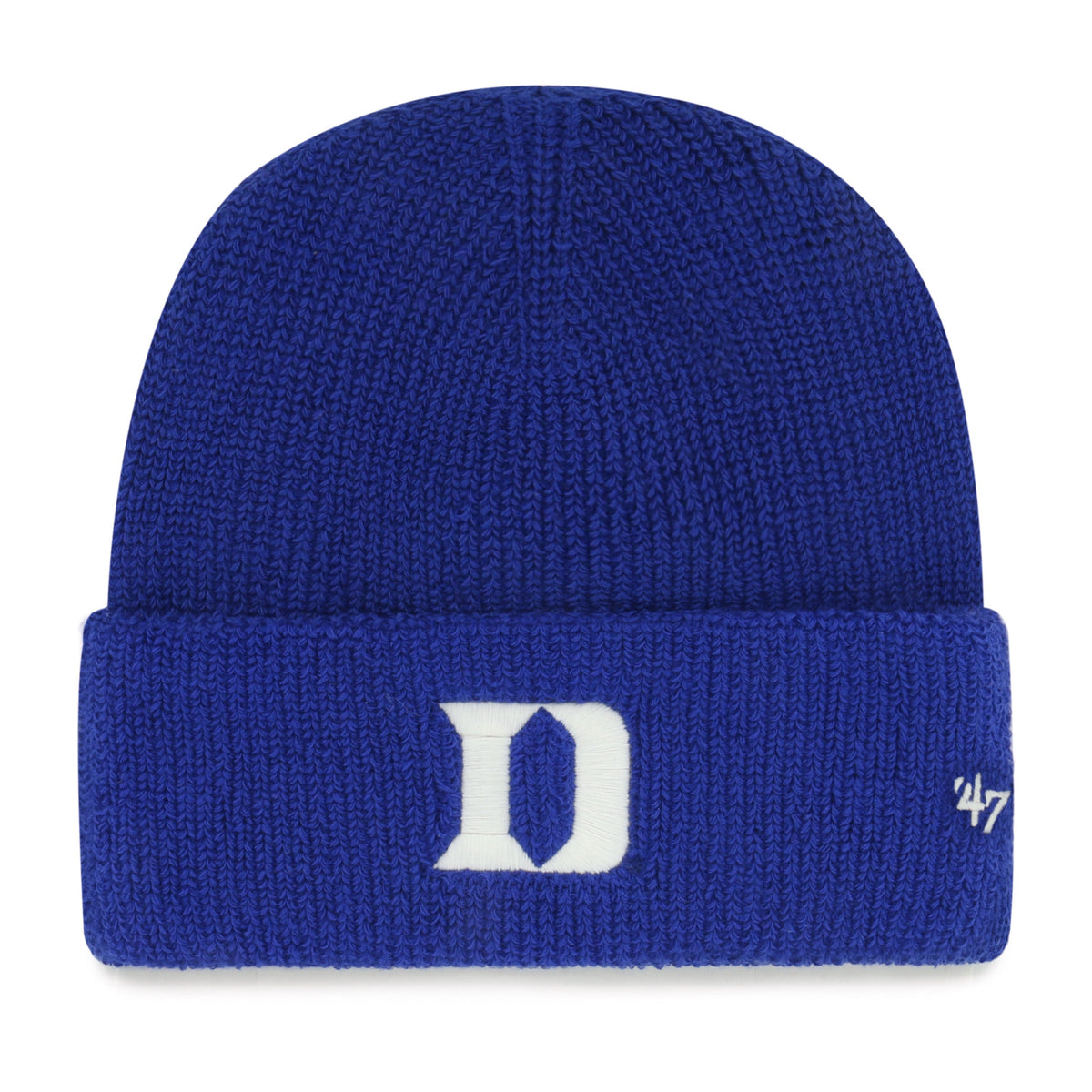 DUKE BLUE DEVILS FOUNDATIONAL '47 CUFF KNIT ROYAL