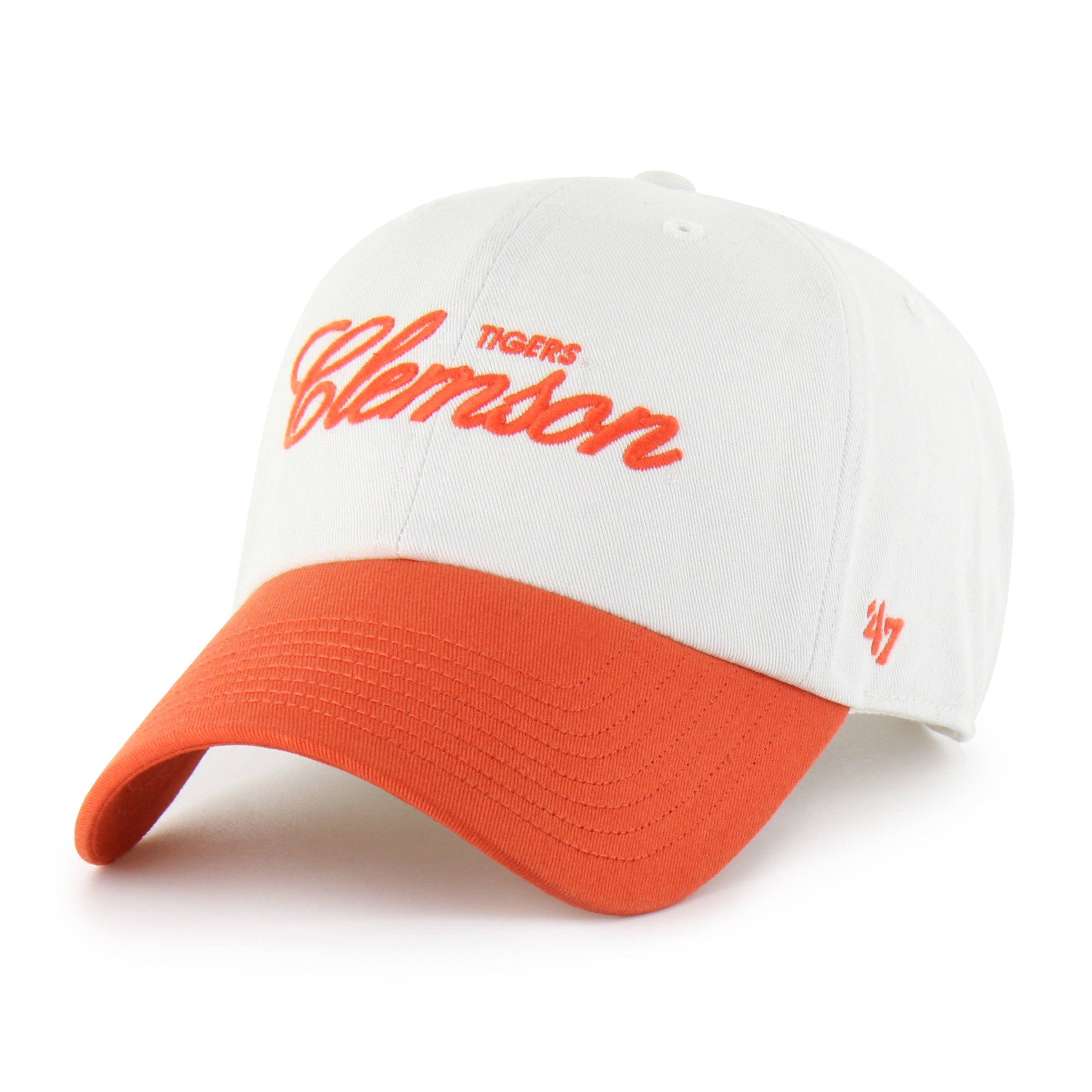 CLEMSON TIGERS FOUNDATIONAL TWO TONE '47 CLEAN UP SANDSTONE