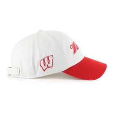 WISCONSIN BADGERS FOUNDATIONAL TWO TONE '47 CLEAN UP SANDSTONE
