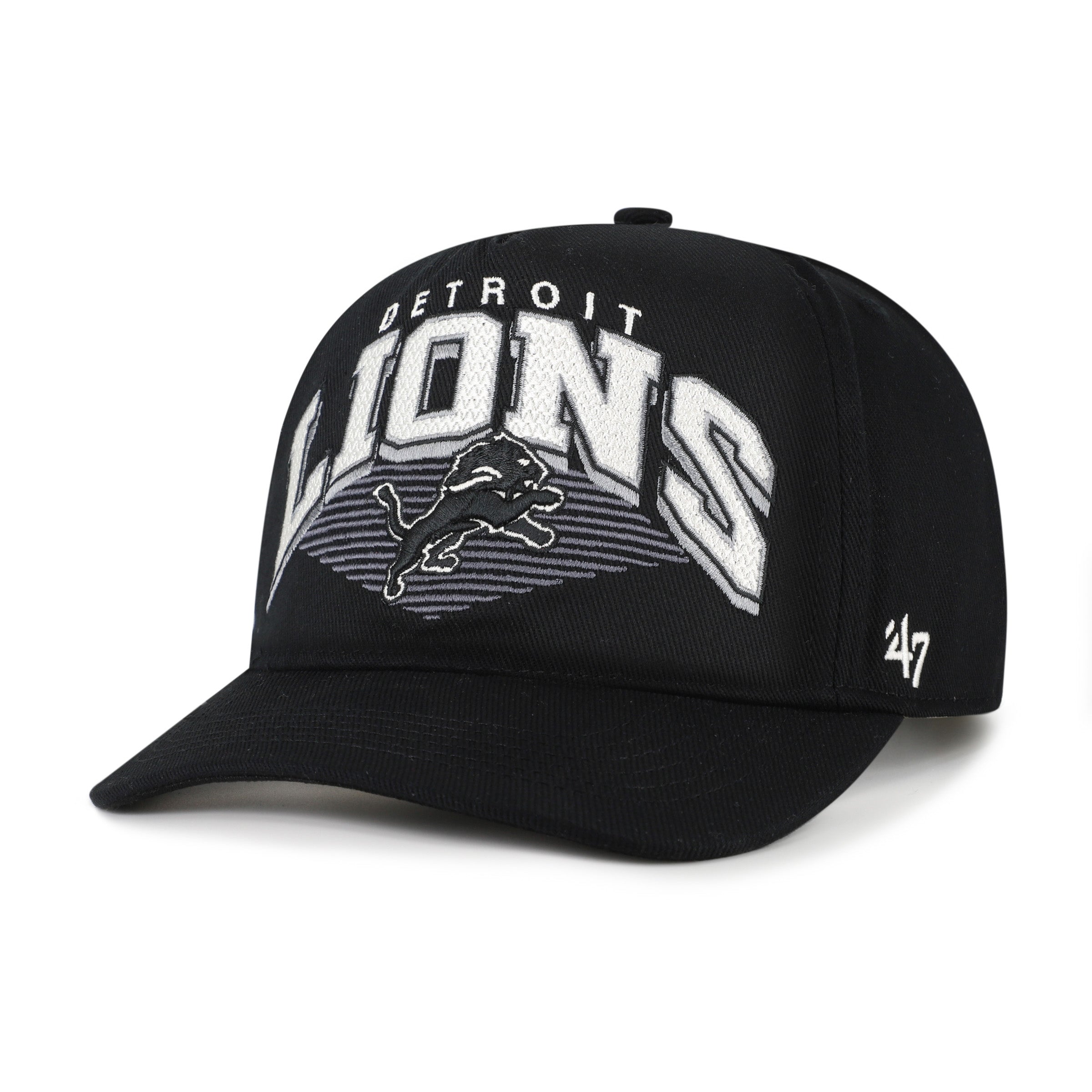DETROIT LIONS POMONA '47 HITCH RF RELAXED FIT BLACK