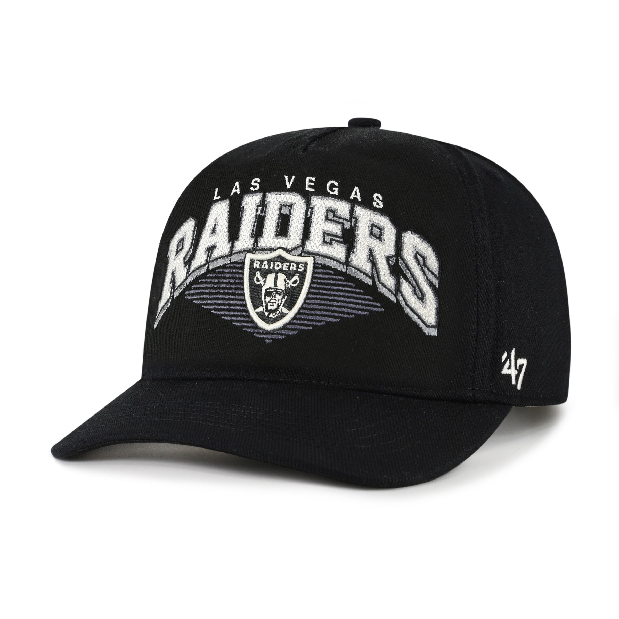 LAS VEGAS RAIDERS POMONA '47 HITCH RF RELAXED FIT BLACK
