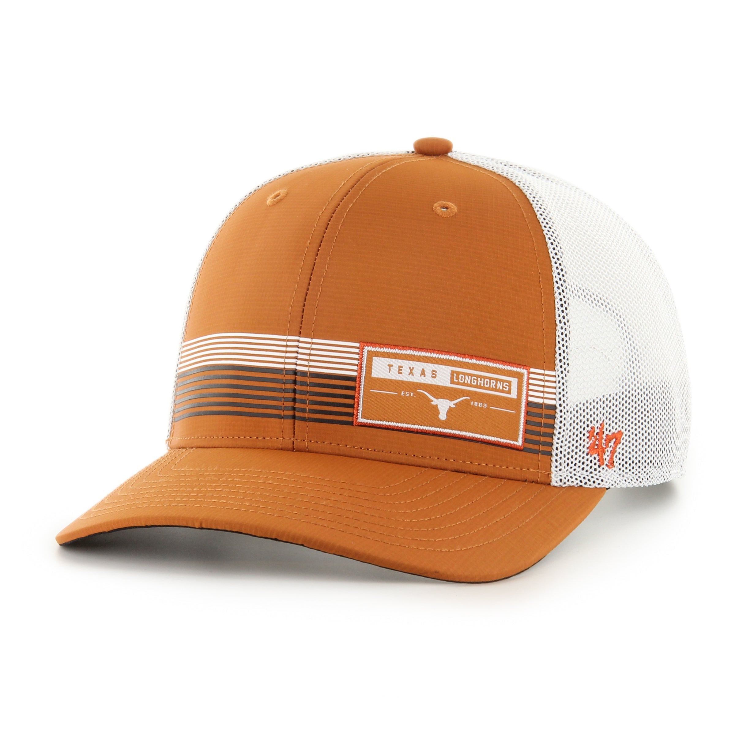 TEXAS LONGHORNS RANGEFINDER '47 TRUCKER BURNT ORANGE