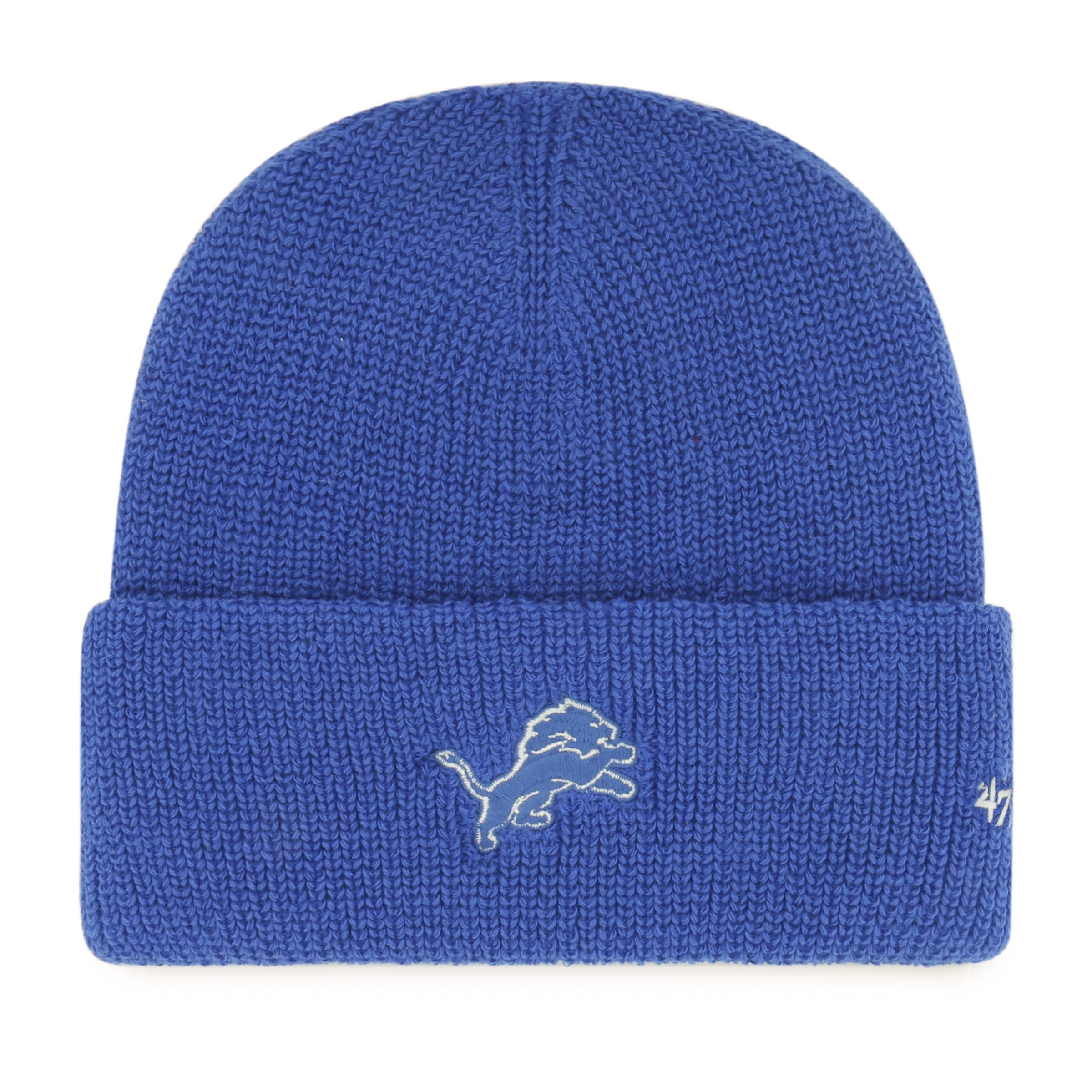 DETROIT LIONS FOUNDATIONAL '47 CUFF KNIT BLUE RAZ
