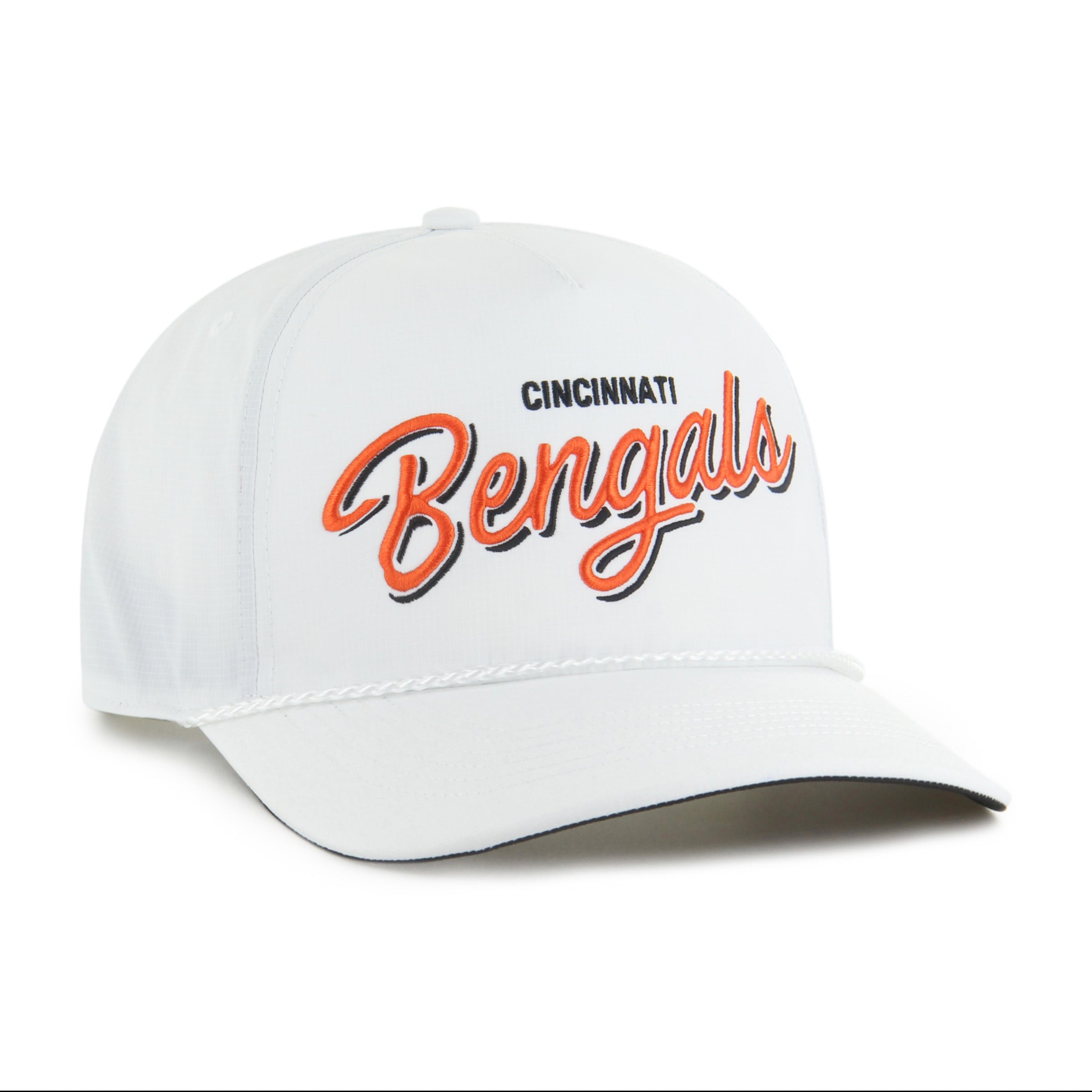 CINCINNATI BENGALS BRRR FAIRWAY '47 HITCH RF RELAXED FIT WHITE