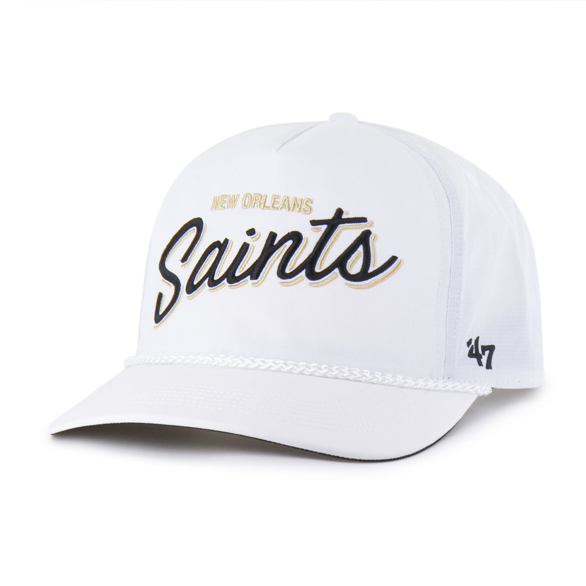 NEW ORLEANS SAINTS BRRR FAIRWAY '47 HITCH RF RELAXED FIT WHITE