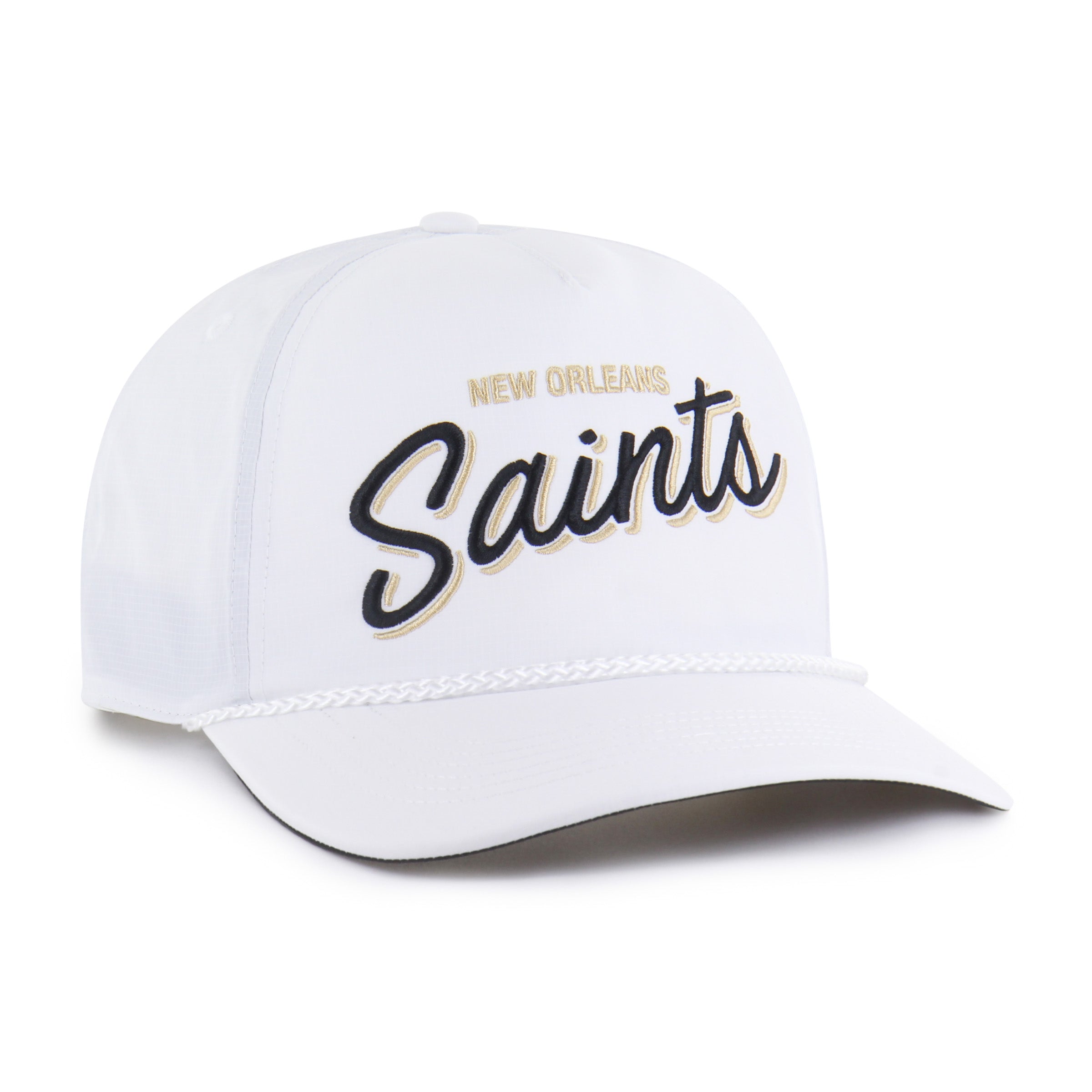 NEW ORLEANS SAINTS BRRR FAIRWAY '47 HITCH RF RELAXED FIT WHITE