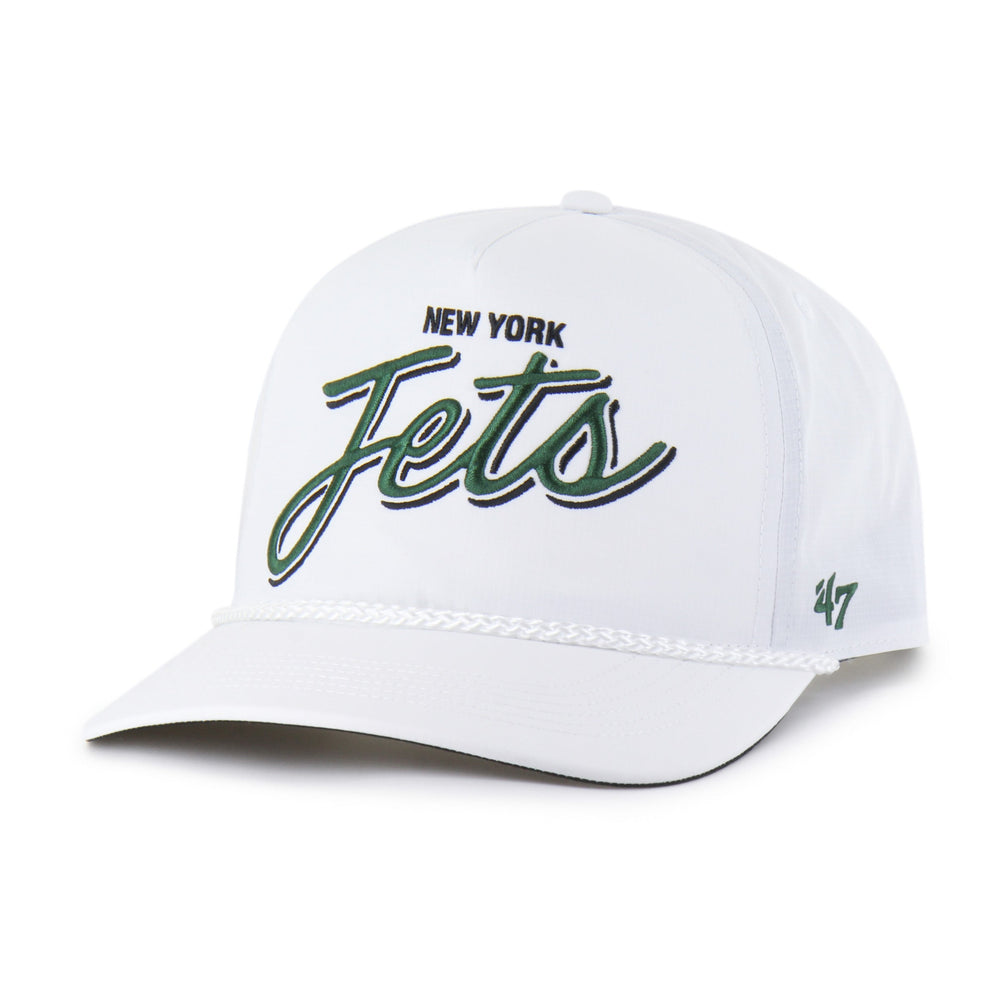 NEW YORK JETS BRRR FAIRWAY '47 HITCH RF RELAXED FIT WHITE