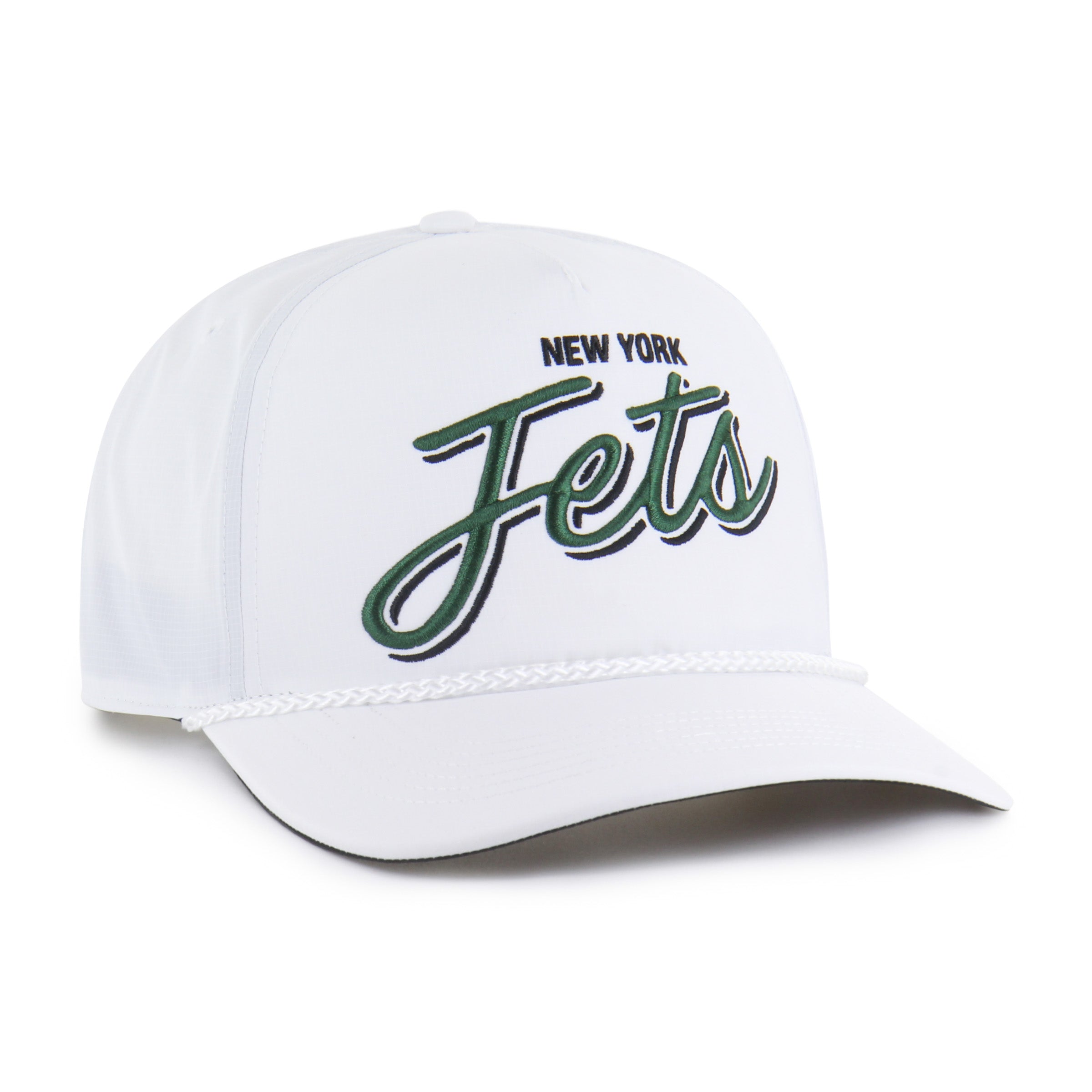 NEW YORK JETS BRRR FAIRWAY '47 HITCH RF RELAXED FIT WHITE