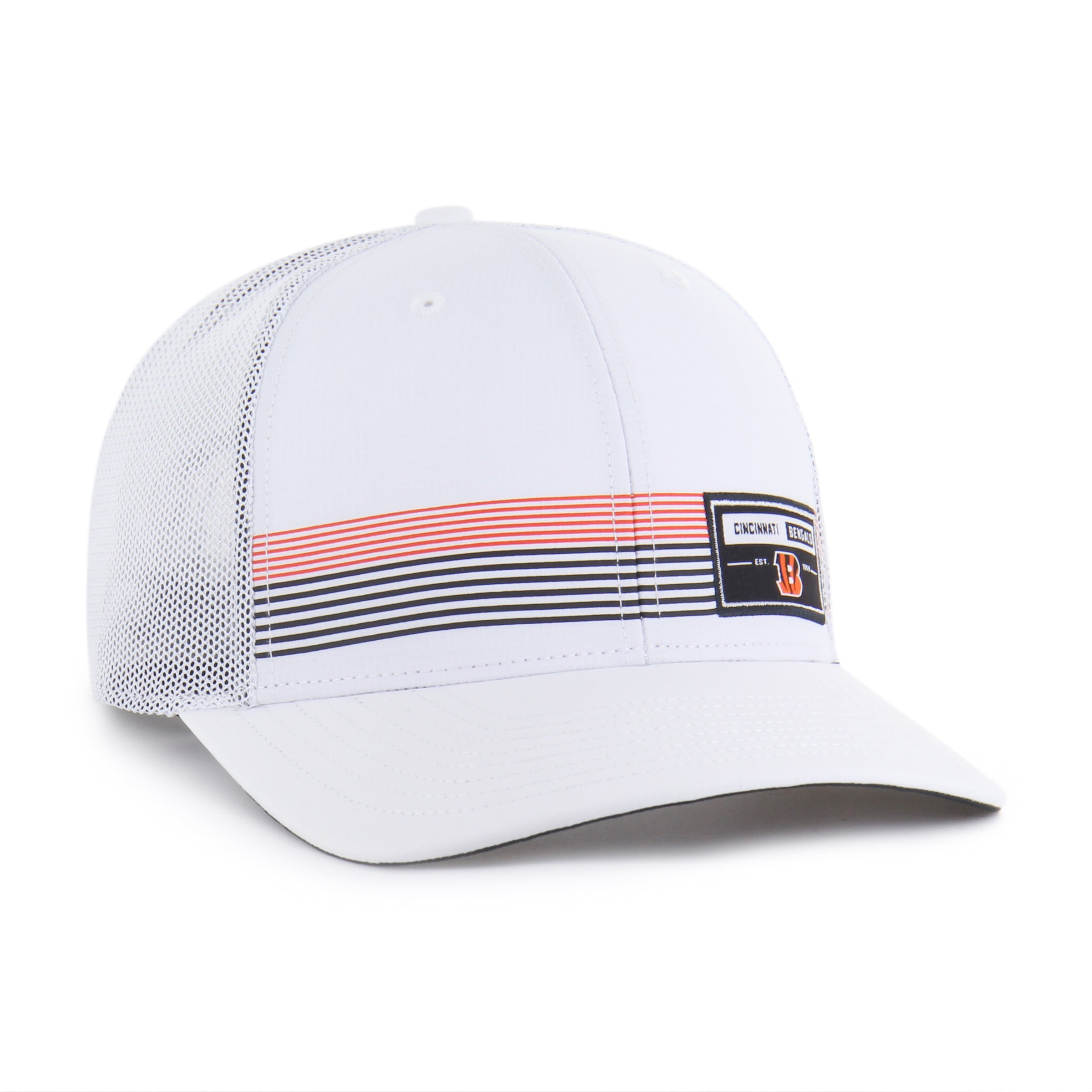 CINCINNATI BENGALS RANGEFINDER STRAP '47 TRUCKER WHITE