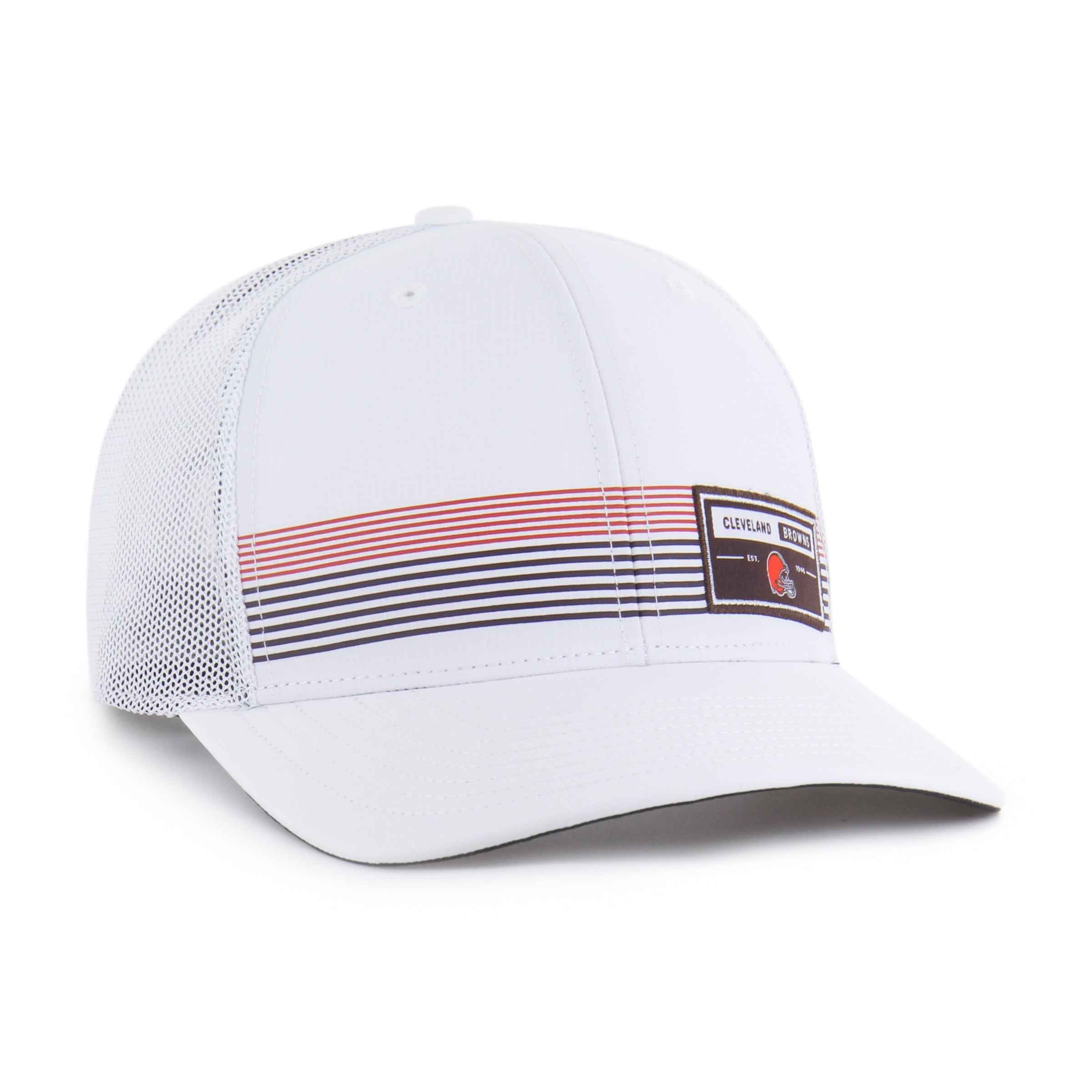 CLEVELAND BROWNS RANGEFINDER STRAP '47 TRUCKER WHITE