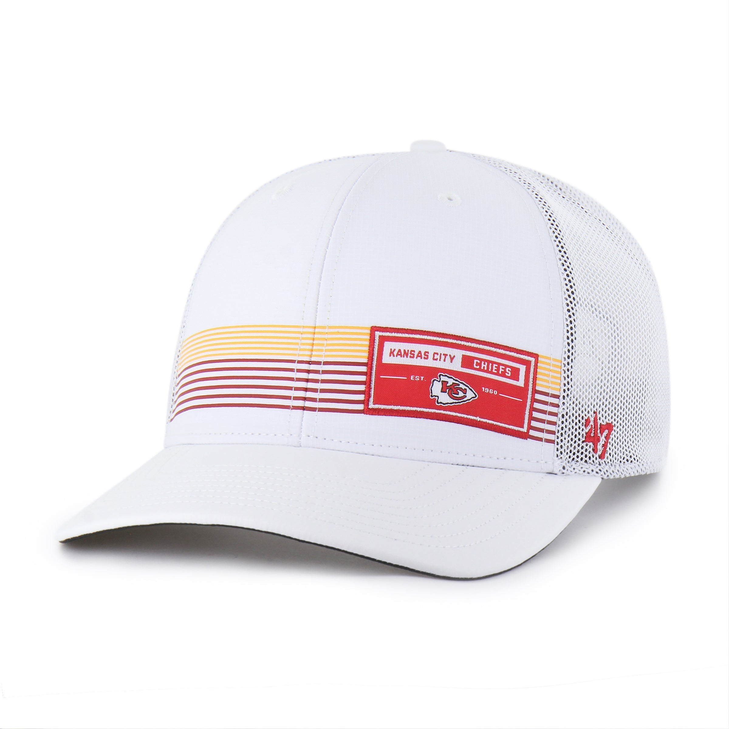 KANSAS CITY CHIEFS RANGEFINDER STRAP '47 TRUCKER WHITE