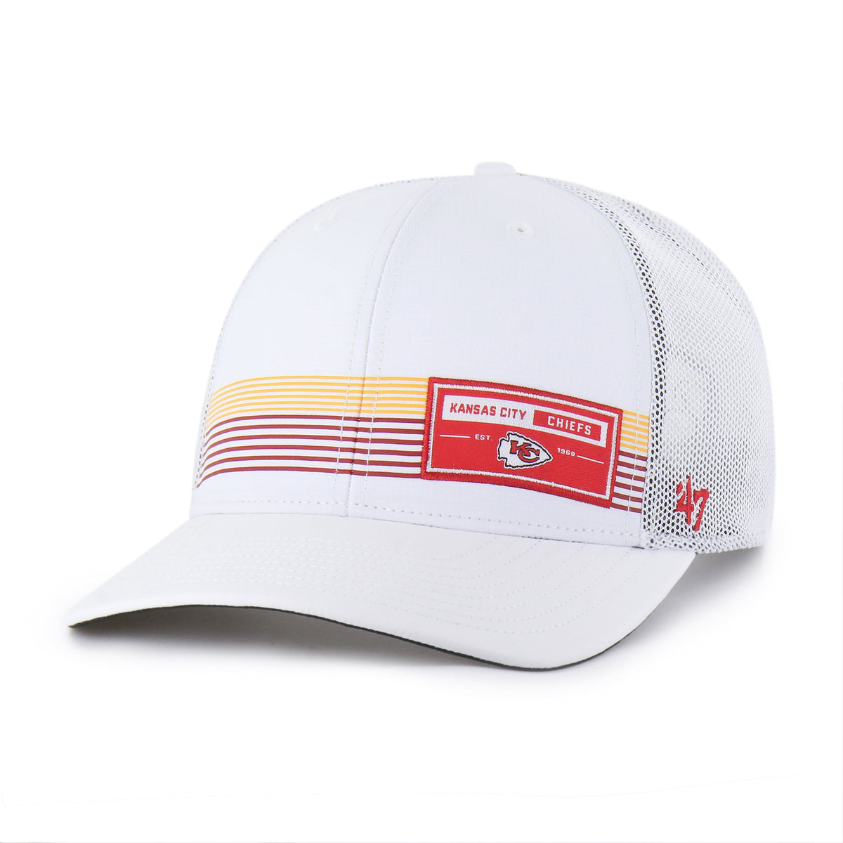 KANSAS CITY CHIEFS RANGEFINDER STRAP '47 TRUCKER WHITE