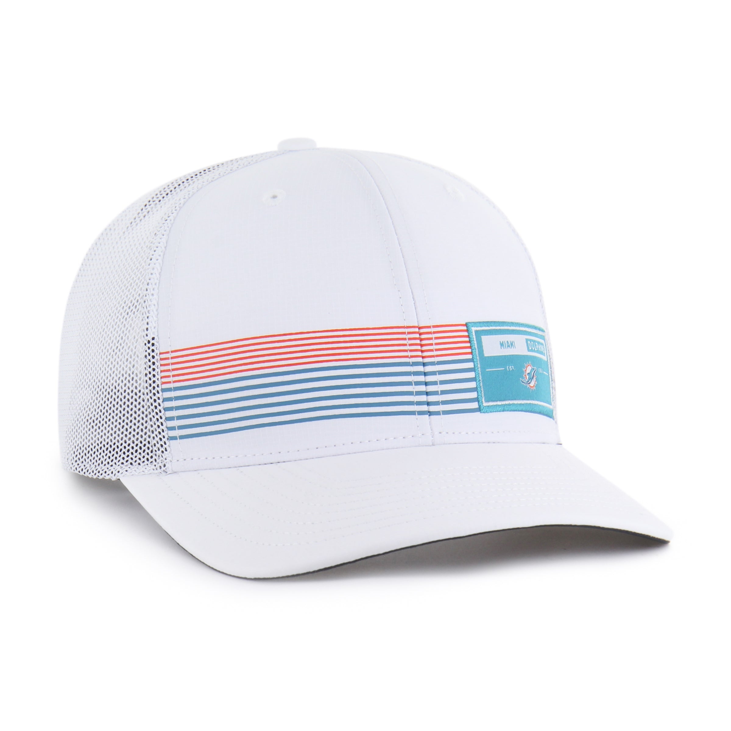 MIAMI DOLPHINS RANGEFINDER STRAP '47 TRUCKER WHITE