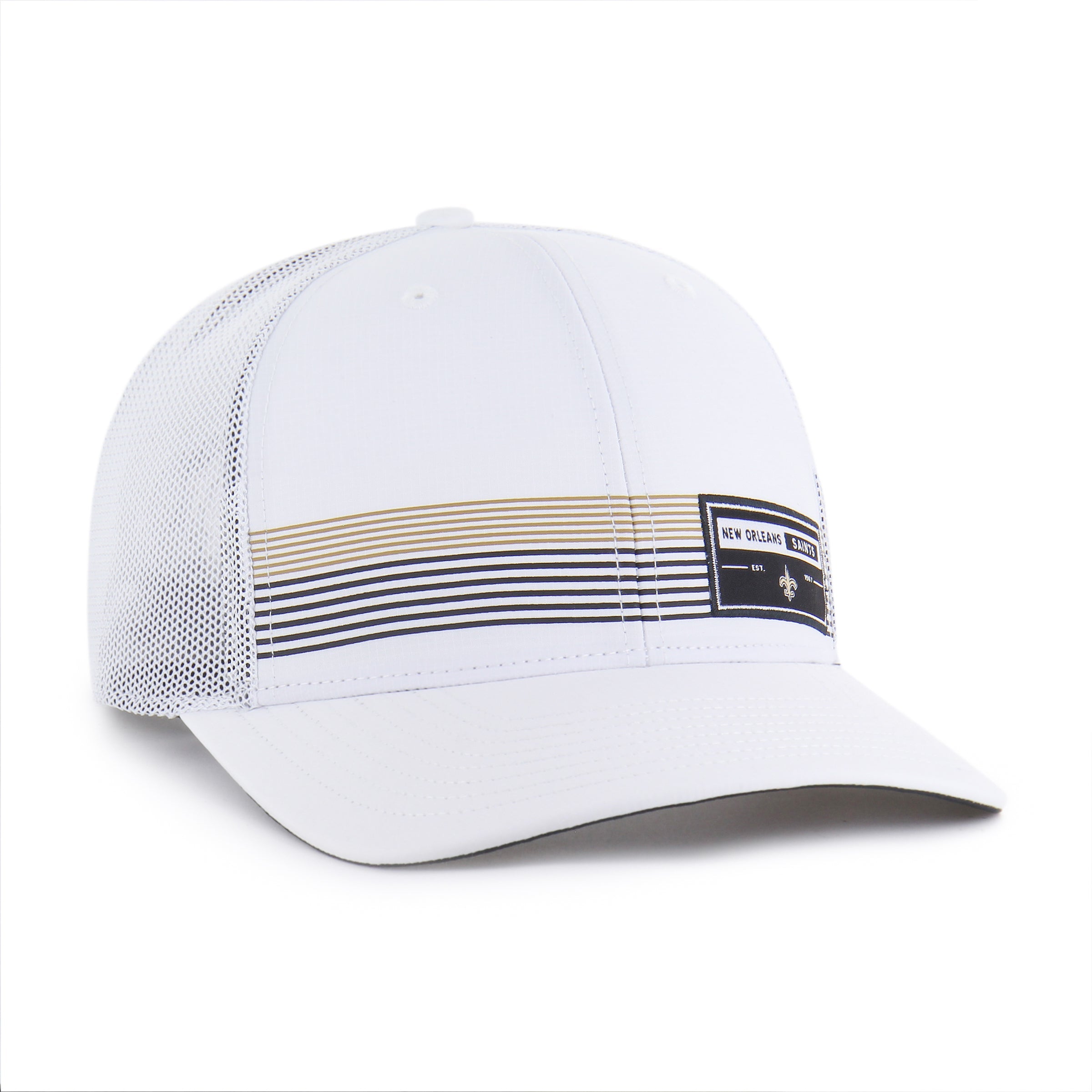 NEW ORLEANS SAINTS RANGEFINDER STRAP '47 TRUCKER WHITE