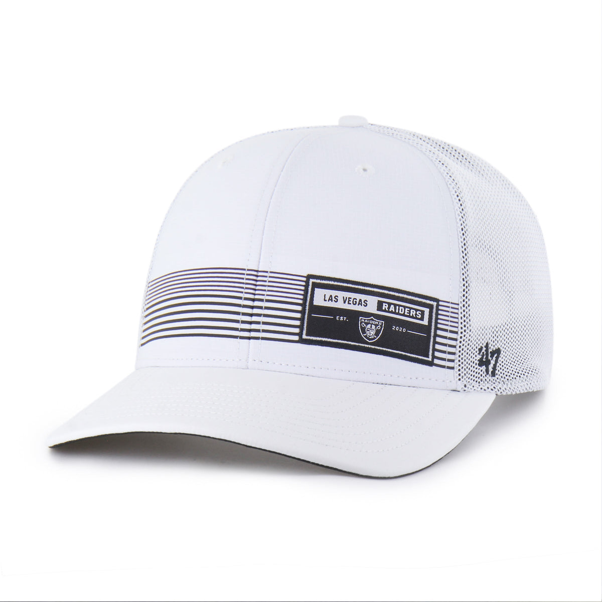 LAS VEGAS RAIDERS RANGEFINDER STRAP '47 TRUCKER WHITE