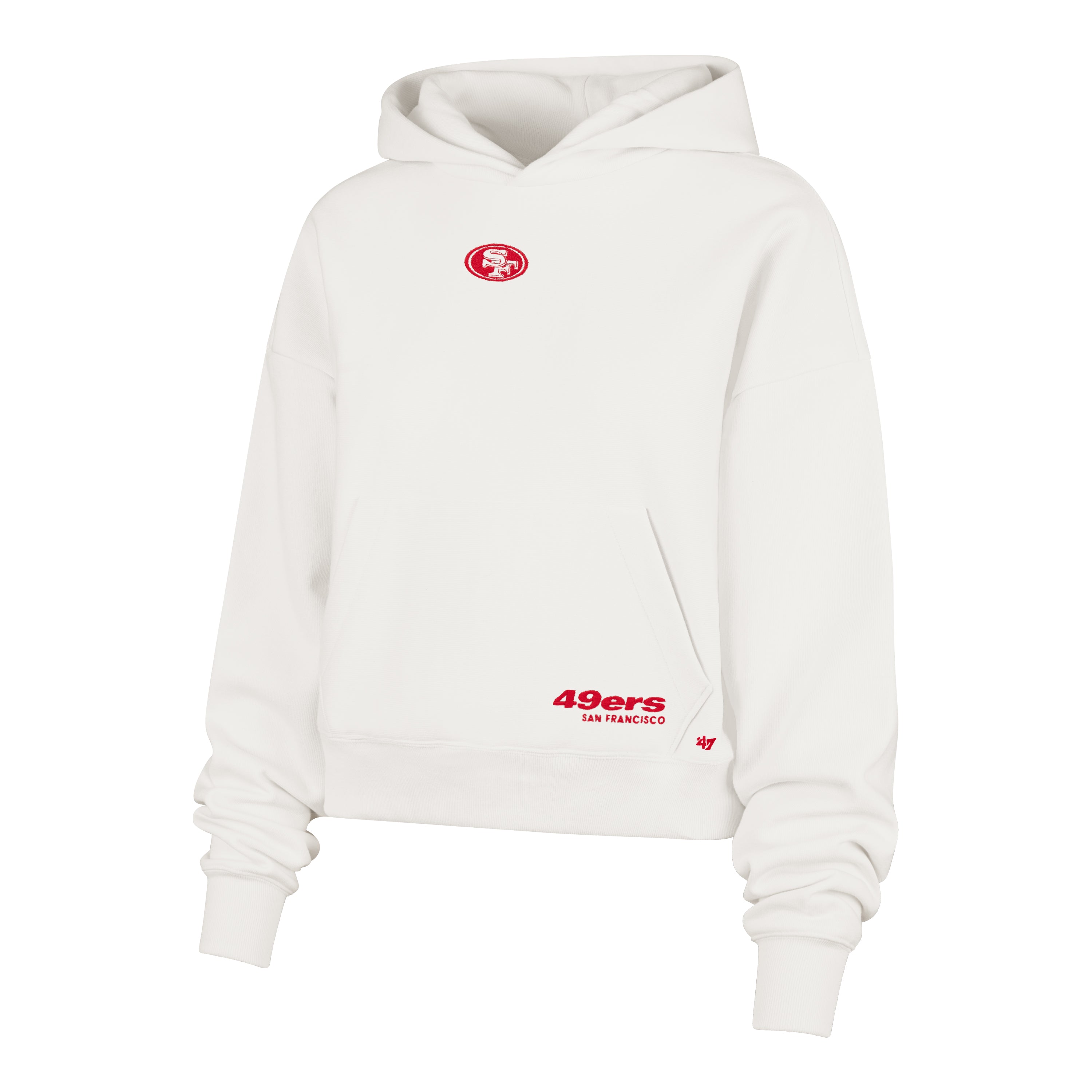 SAN FRANCISCO 49ERS SUE '47 FOUNDATION HOOD WOMENS SANDSTONE