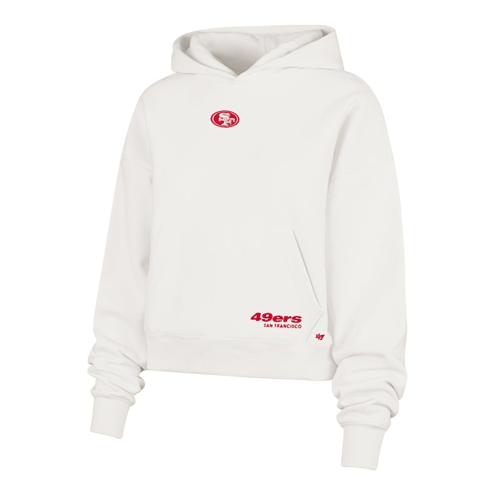 SAN FRANCISCO 49ERS SUE '47 FOUNDATION HOOD WOMENS SANDSTONE