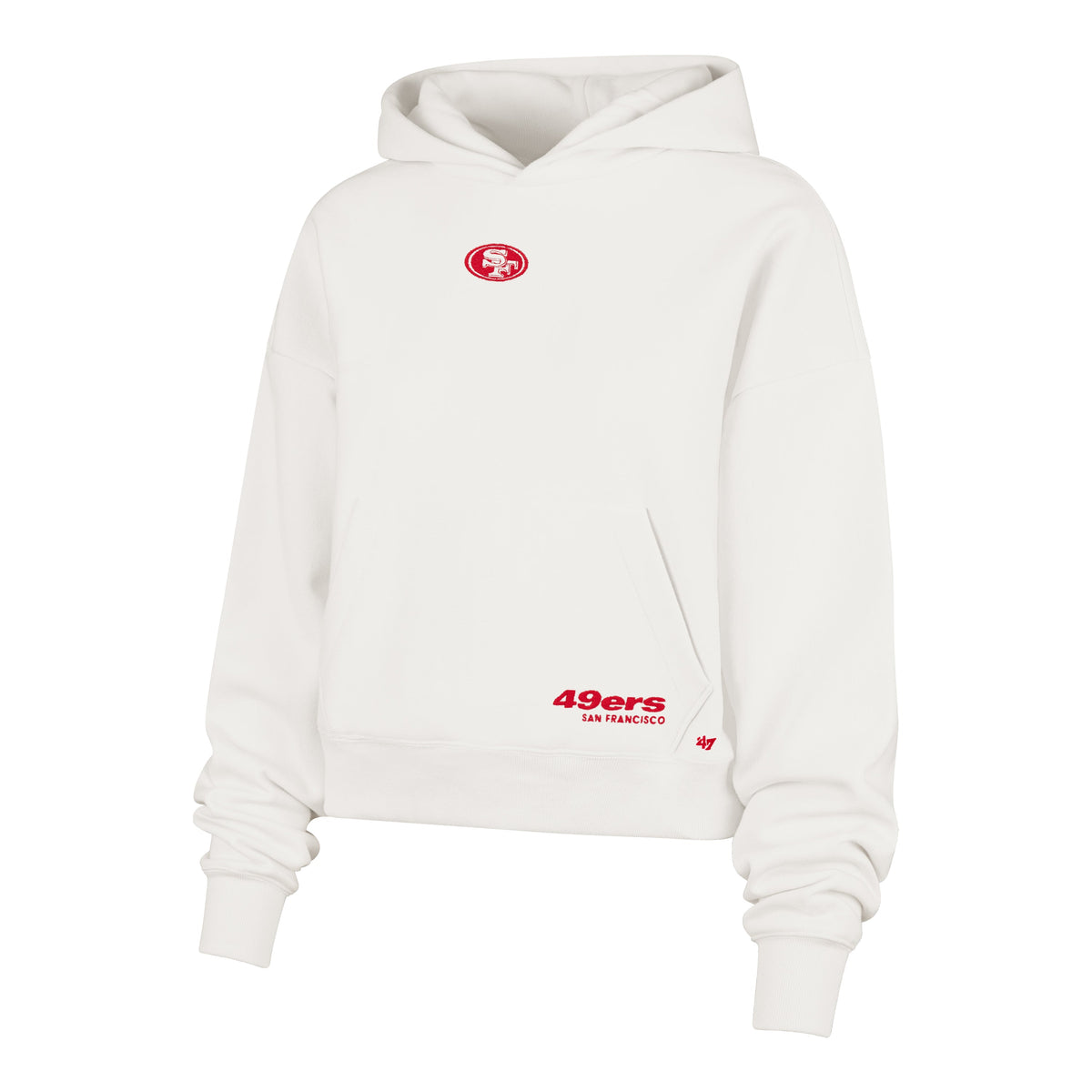 SAN FRANCISCO 49ERS SUE '47 FOUNDATION HOOD WOMENS SANDSTONE