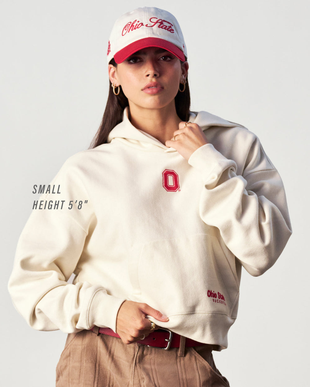 SAN FRANCISCO 49ERS SUE '47 FOUNDATION HOOD WOMENS SANDSTONE