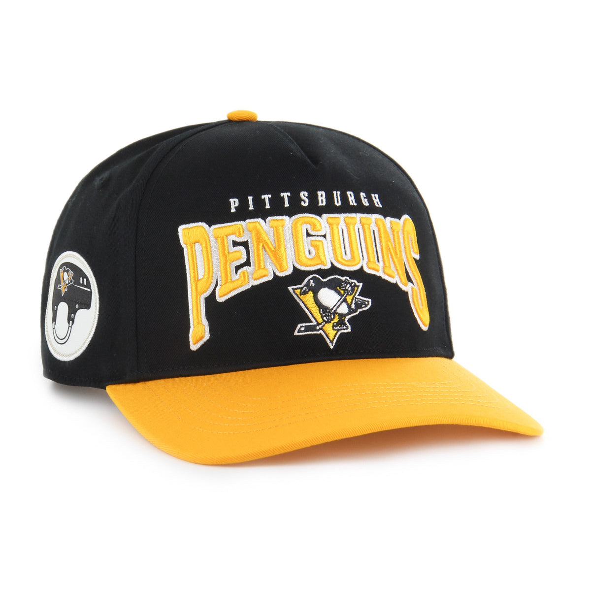 PITTSBURGH PENGUINS HARD HAT ARCH '47 HITCH BLACK