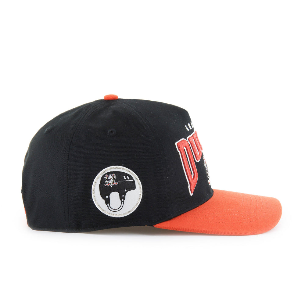 ANAHEIM DUCKS HARD HAT ARCH '47 HITCH BLACK