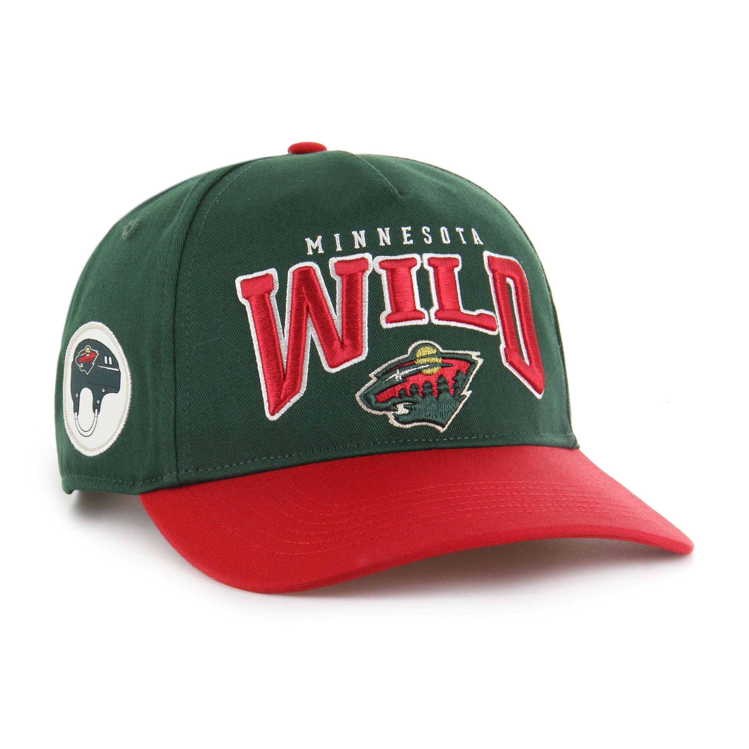 MINNESOTA WILD HARD HAT ARCH '47 HITCH DARK GREEN