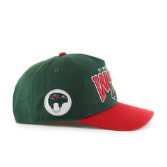 MINNESOTA WILD HARD HAT ARCH '47 HITCH DARK GREEN