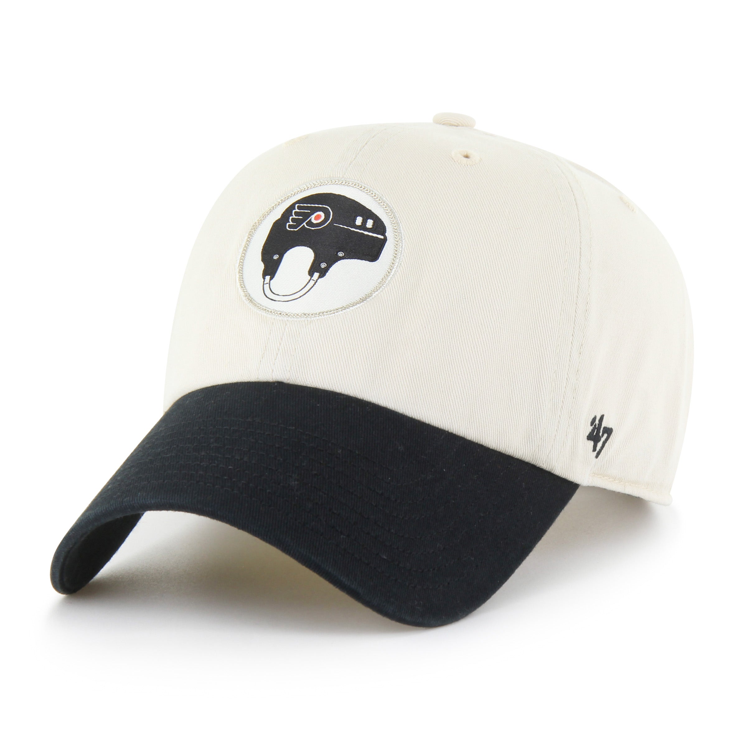 PHILADELPHIA FLYERS HARD HAT TWO TONE '47 CLEAN UP NATURAL
