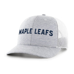 TORONTO MAPLE LEAFS HARRINGTON SCRIPT '47 TRUCKER GRAY
