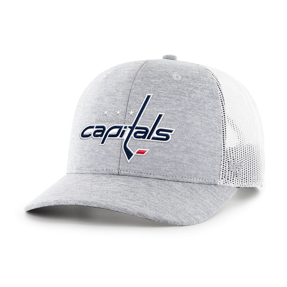 WASHINGTON CAPITALS HARRINGTON SCRIPT '47 TRUCKER GRAY