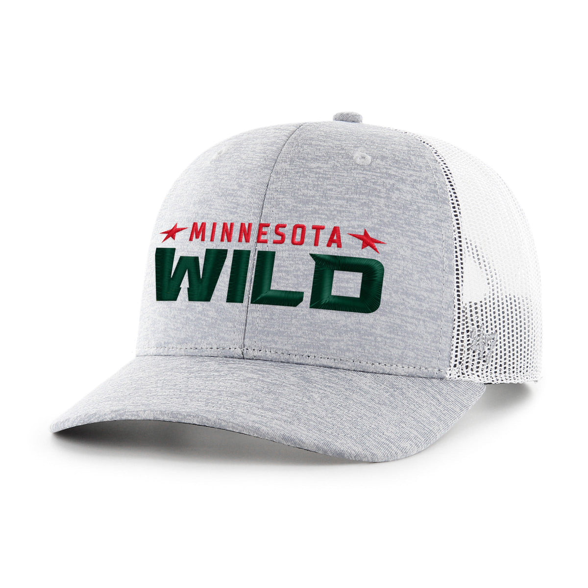 MINNESOTA WILD HARRINGTON SCRIPT '47 TRUCKER GRAY