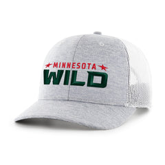 MINNESOTA WILD HARRINGTON SCRIPT '47 TRUCKER GRAY