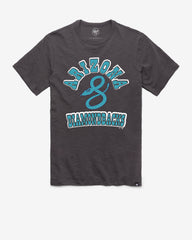 ARIZONA DIAMONDBACKS CITY CONNECT COMEBACK '47 SCRUM TEE CHARCOAL