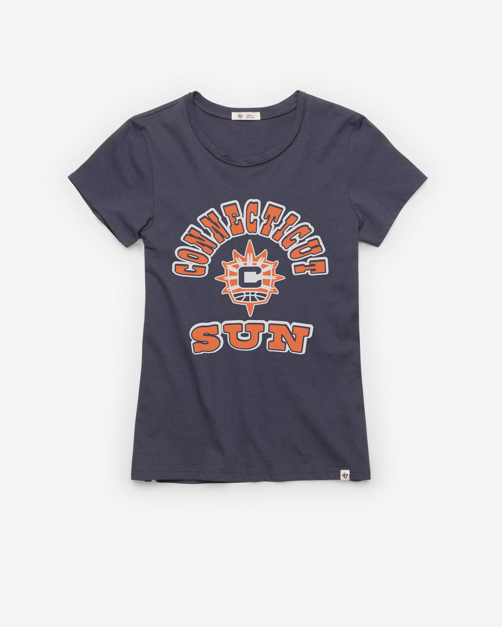 CONNECTICUT SUN COMEBACK '47 FRANKIE TEE WOMENS ATLAS BLUE