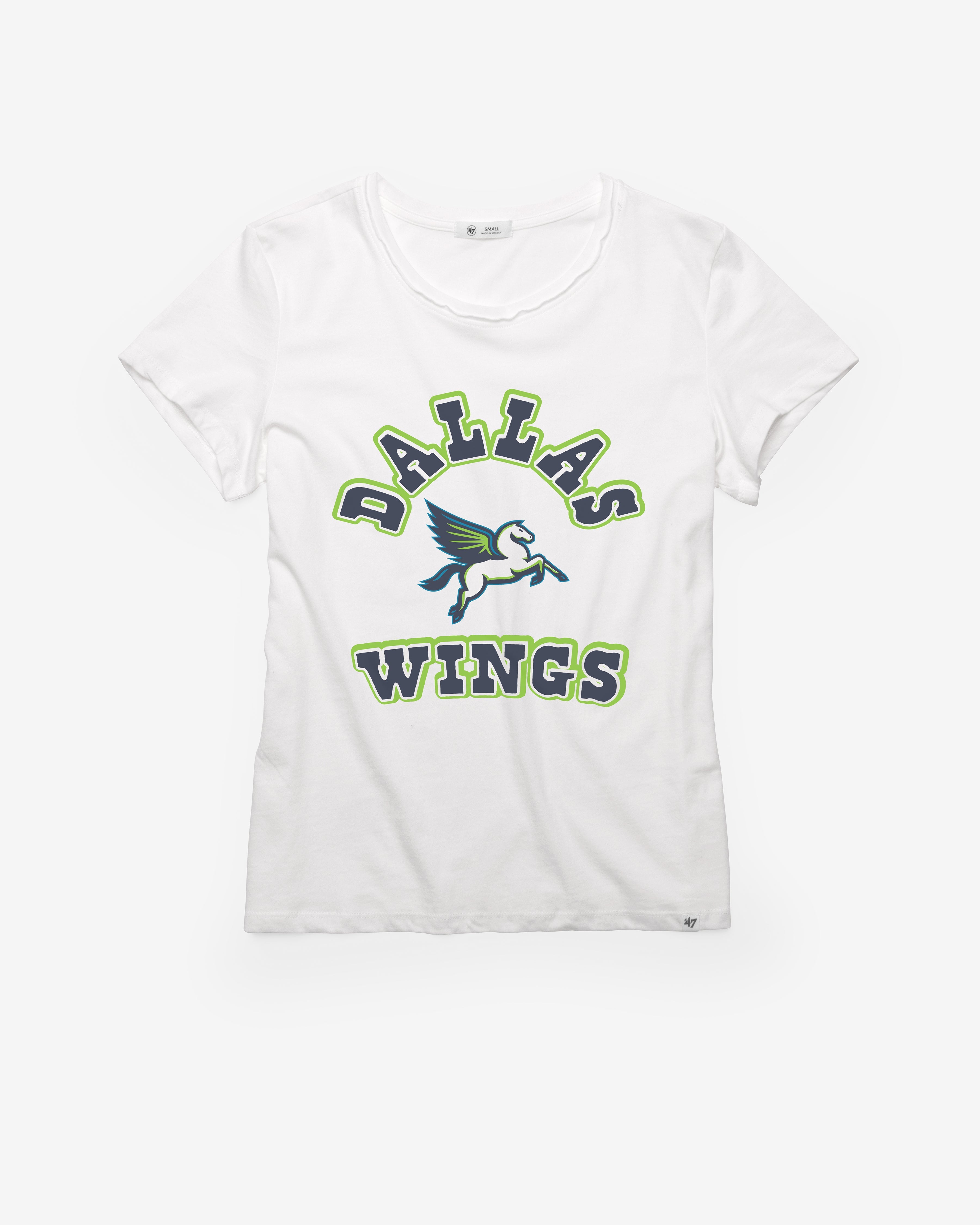 DALLAS WINGS COMEBACK '47 FRANKIE TEE WOMENS WHITE WASH
