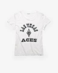 LAS VEGAS ACES COMEBACK '47 FRANKIE TEE WOMENS WHITE WASH