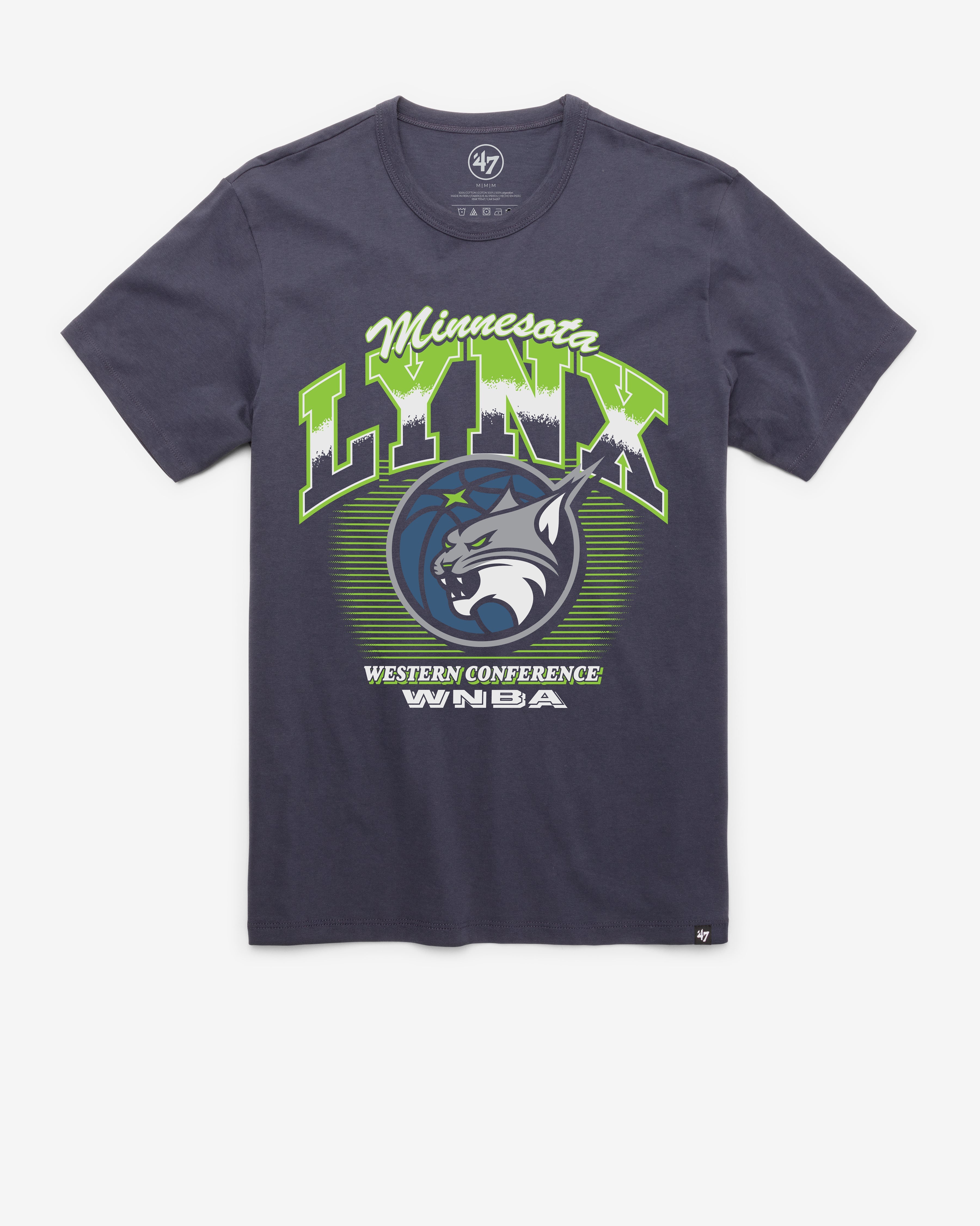 MINNESOTA LYNX PICK AND ROLL '47 FRANKLIN TEE ATLAS BLUE