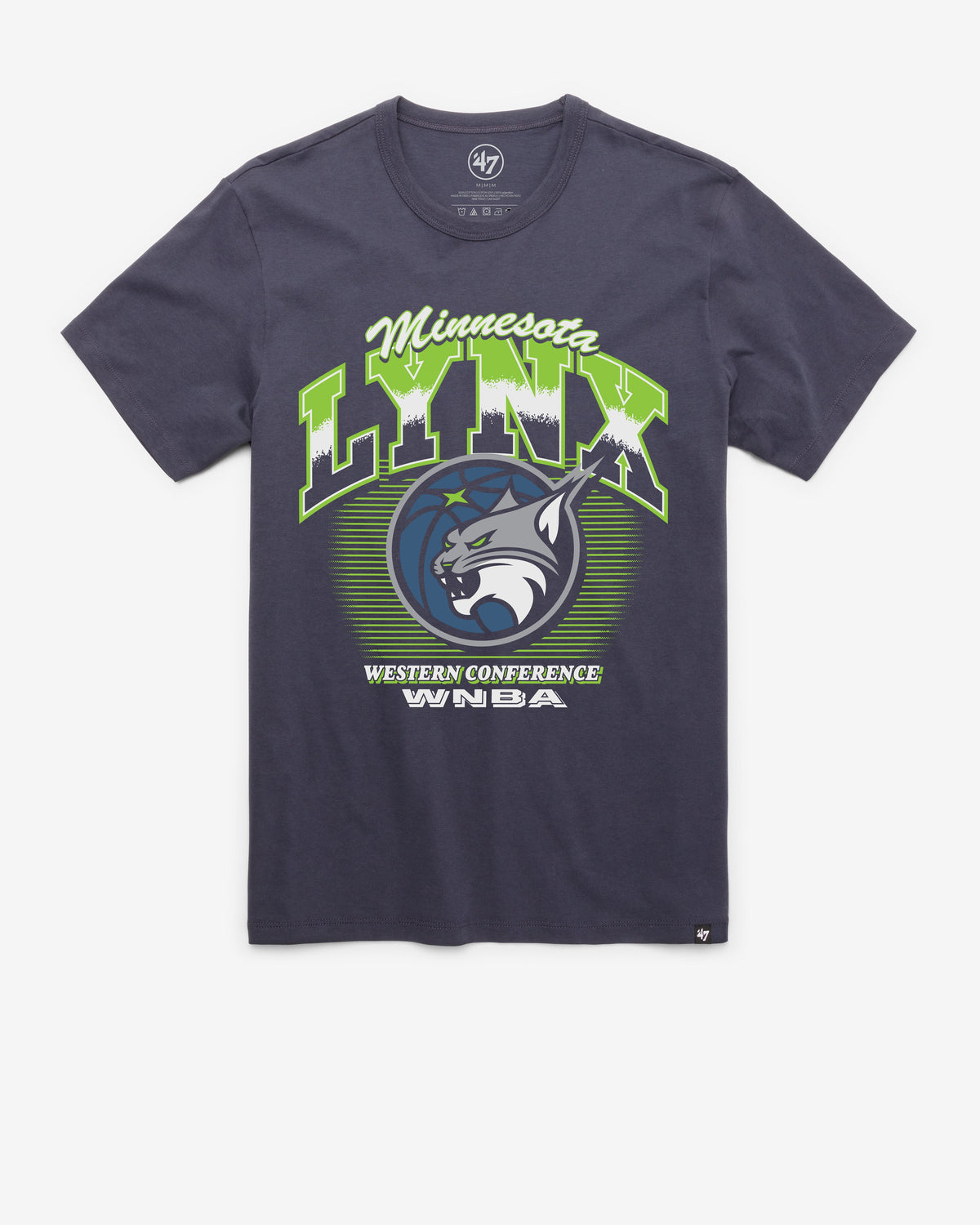 MINNESOTA LYNX PICK AND ROLL '47 FRANKLIN TEE ATLAS BLUE